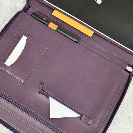 Rhodia папка RHODIARAMA на молнии, А4, Aubergine/Фиолетовый