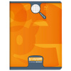 Тетрадь для каллиграфии CLAIREFONTAINE CALLIGRAPHE LIGNE 8000, 17х22, 90 г, Orange/Оранжевый