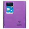 Скетчбук для смешанных техник CLAIREFONTAINE KOVERBOOK, A4+, 125 г, Violet/Фиолетовый