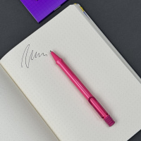Ручка шариковая LAMY SAFARI, Neon pink/Розовый
