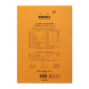 Блокнот RHODIA BASICS №18, A4, 80 г, Orange/Оранжевый