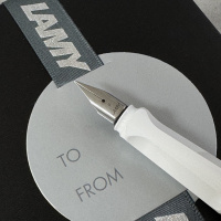 Набор LAMY SAFARI, White/Белый (перьевая ручка + картриджи + чернила + конвертер)
