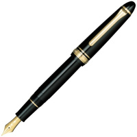Ручка перьевая SAILOR 1911L, GT 21K, Black/Черный, EF