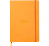 Записная книжка RHODIARAMA в мягкой обложке, A5, точка, 90 г, Orange, Светло-оранжевый
