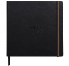 Скетчбук для смешанных техник RHODIA TOUCH PEN & INKWASH, 21х21, 200г, Black/Черный