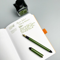 Ручка перьевая SAILOR FUDE DE MANNEN, GT сalligraphy steel nib 55°, Green/Зеленый