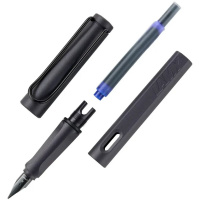 Ручка перьевая LAMY SAFARI, Steel black/Стальной черный