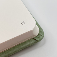 Записная книжка RHODIARAMA GOALBOOK CREATION в твердой обложке, А5, без линовки, 200 г, Celadon/Бледно-зеленый