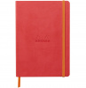 Записная книжка RHODIARAMA в мягкой обложке, A5, точка, 90 г, Coral, Коралловый