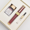 Набор SAILOR: перьевая ручка PRO GEAR SLIM JAPANESE SWEETS, Nerikiri/Темно-розовый, GT 14K, + Чернила SHIKIORI, Okuyama
