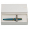 Ручка перьевая SAILOR PRO GEAR SLIM SOUND OF RAINFALL, GT 21K bicolor small, Summer rain/Бирюзовый