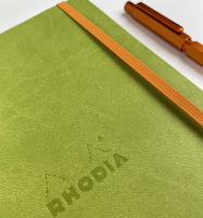 Записная книжка RHODIARAMA в мягкой обложке, A5, 90 г, Anise/Салатовый