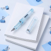 Ручка перьевая SAILOR TUZU GLASSY, Steel nib, Crystal Sky/Прозрачный голубой