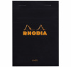 Блокнот RHODIA BASICS №13, A6, 80 г, Black/Черный, Линейка