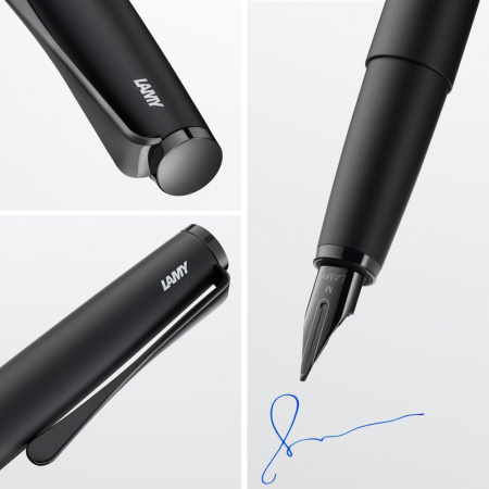 Ручка перьевая LAMY STUDIO, All black/Черный
