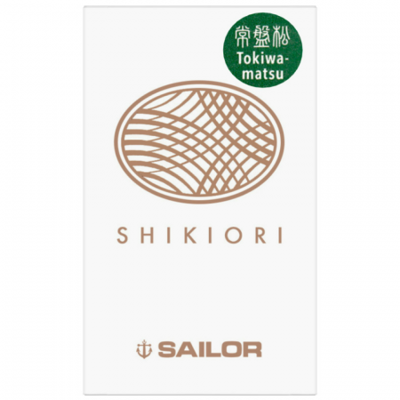 Чернила SAILOR SHIKIORI, Tokiwa-matsu/Коричнево-зеленый