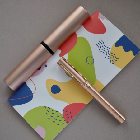 Чернильный роллер LAMY LX, Rose gold/Розовое золото