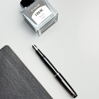 Ручка перьевая SAILOR LECOULE, IP steel nib black, All black/Черный