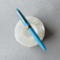 Ручка перьевая SAILOR SHIKIORI KUSA ASOBI, Gold IP still nib, Sasabune/Бирюзовый