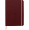 Записная книжка RHODIARAMA в мягкой обложке, A5, точка, 90 г, Burgundi, Бордовый
