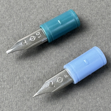 Перьевая ручка-макалка с 2 перьями SAILOR HOCORO, Steel nib, White/Белый