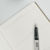 Записная книжка RHODIARAMA GOALBOOK CREATION в твердой обложке, A5, без линовки, 200 г, Taupe/Серо-коричневый