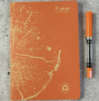 Тетрадь CLAIREFONTAINE FOREVER PREMIUM, A5, 90 г, Orange rouille/Оранжевый
