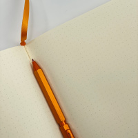 Записная книжка RHODIARAMA в мягкой обложке, A5, 90 г, Coral/Коралловый