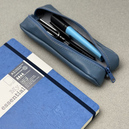 Пенал CLAIREFONTAINE AGE BAG PETITE OVALE, Bleu/Синий