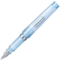 Ручка перьевая SAILOR TUZU GLASSY, Steel nib, Crystal Sky/Прозрачный голубой