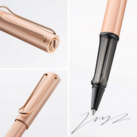 Чернильный роллер LAMY LX, Rose gold/Розовое золото