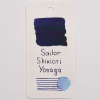Чернила SAILOR SHIKIORI, Yonaga/Темно-синий