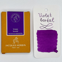 Картриджи для перьевой ручки HERBIN PRESTIGE, Violet boreal/Фиолетовый