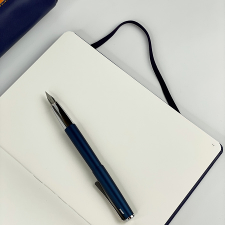Записная книжка RHODIARAMA GOALBOOK CREATION в твердой обложке, A5, без линовки, 200 г, Midnight/Темно-синий