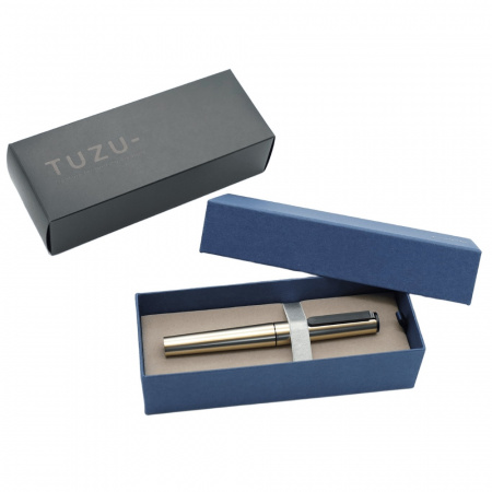Ручка перьевая SAILOR TUZU FORGE, Steel nib, Gold/Золотой