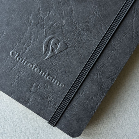Записная книжка CLAIREFONTAINE AGE BAG MY.ESSENTIAL, A5, 90 г, Noir/Черный
