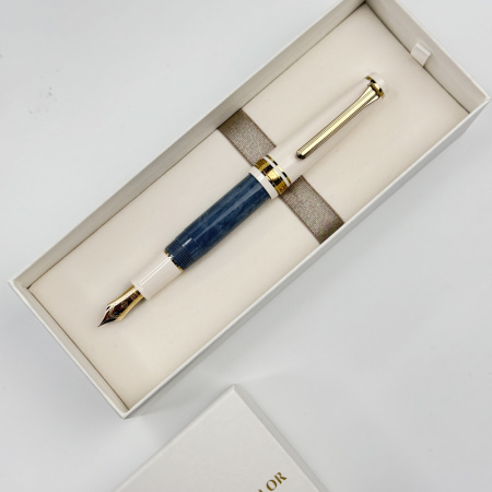 Ручка перьевая SAILOR PRO GEAR SLIM MINI RECONTRE, Gold IP 14K, Gris fer/Серый