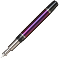 Ручка перьевая SAILOR CYLINT COLORED STAINLESS, Black IP 21K, Lantana/Фиолетовый