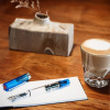 Ручка перьевая TWSBI ECO, Transparent Blue/Прозрачный синий