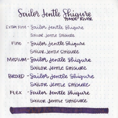 Чернила SAILOR SHIKIORI, Shigure/Темно-фиолетовый