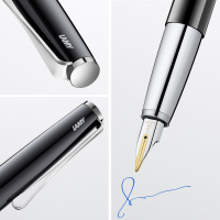Ручка перьевая LAMY STUDIO, Piano black/Черный лак