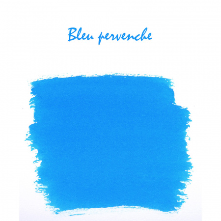 Картриджи для перьевой ручки HERBIN, Bleu pervenche/Темно-голубой