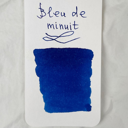 Картриджи для перьевой ручки HERBIN PRESTIGE, Bleu de minuit/Синий
