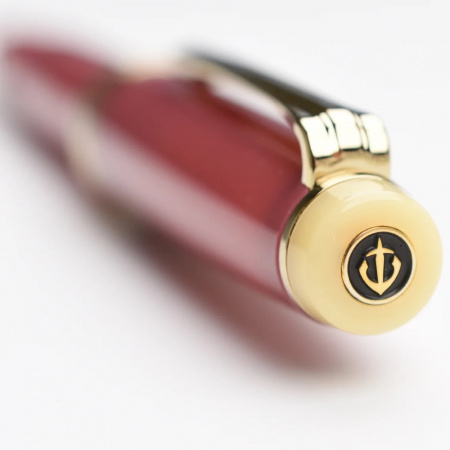 Набор SAILOR: перьевая ручка PRO GEAR SLIM JAPANESE SWEETS, Nerikiri/Темно-розовый, GT 14K, + Чернила SHIKIORI, Okuyama