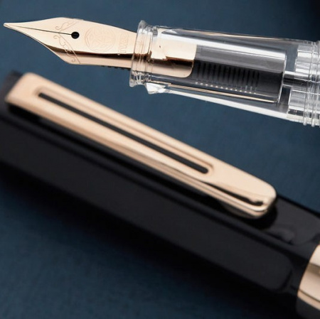Ручка перьевая TWSBI ECO ROSE GOLD, Smoke/Черный