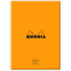 Блок для заметок RHODIATIME MEMO №11, в коробке, A7, 80 г, Orange/Оранжевый