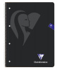 Тетрадь CLAIREFONTAINE MIMESYS на спирали, A4+, 90 г, Black/Черный