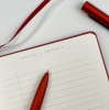 Записная книжка RHODIARAMA GOALBOOK CREATION в твердой обложке, A5, без линовки, 200 г, Nacarat/Коричнево-красный