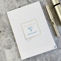 Блокнот для заметок и писем Clairefontaine Triomphe, A5, 90 г, White/Белый