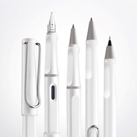 Ручка перьевая LAMY SAFARI, White/Белый